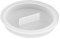 Home Xpert Vielzweck-Deckel, Universaldeckel, Joghurtdeckel, Glasdeckel, Dosendeckel, milchig-transparent weiß, rund, passt bis Ø 6,4 cm
