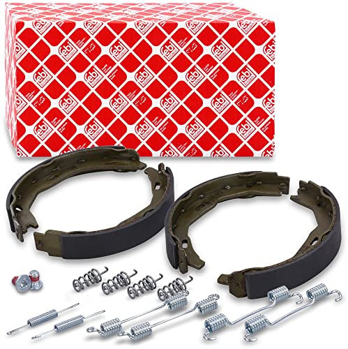 febi bilstein 32793 Bremsbackensatz für Feststellbremse, mit Anbaumaterial, 1 Stück