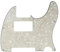 Musiclily 8 Löcher Humbucker Tele Pickguard Gitarre Schlagbrett für Fender American/Mexican Standard Telecaster Modern Style E-Gitarre,4 lagig Parchment Pearl