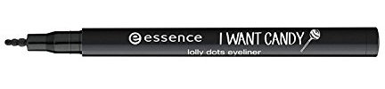 Essence I want candy lolly dots eyeliner Farbe: Black Inhalt: 1ml Eyeliner für betont schöne Augen.