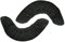 Perfeclan Kufenstrumpf Schlittschuhe Kufenschoner Skate Blade Cover Kufenschutz, Schwarz, M