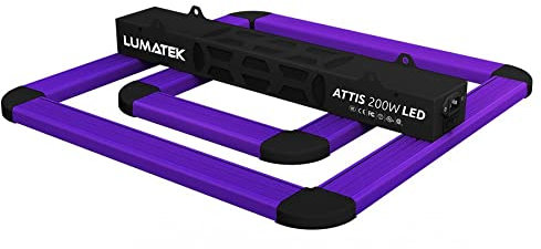 Lumatek LED Horticultural Grow Lights - Zeus 600W, 600W Pro & Attis 200W (1x - ATTIS 200W)