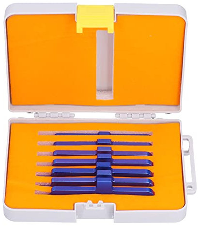 SALUTUY Router Table Set Up Bars, Set of 7 Aluminum Alloy Precision Woodworking Tools Series with Storage Box Woodworking Tools and Accessories 0.125‑0.5in,for Kreg