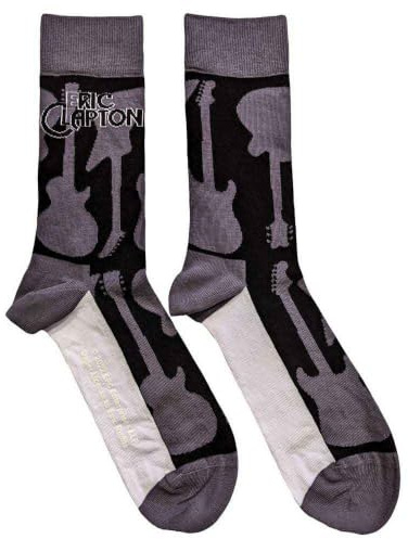 Eric Clapton Unisex Adult Guitar Socks (7 UK-11 UK) (Grey)