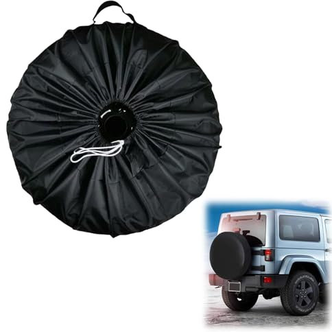 Tokaneit Copertura per Pneumatici Impermeabile e Antipolvere - Borsa Protettiva per Riporre Gli Pneumatici - Nero 65x37cm