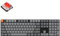 Keychron K5 Max Ultra-Slim Wireless Custom Mechanical Keyboard, QMK/VIA Programmable 3-Mode Bluetooth/2.4 GHz/Wired with White Backlight, Low Profile Gateron Red Switch, PBT Keycaps for Mac Win Linux