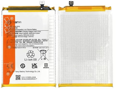 New SwarKing Ersatz Akku BN5L Kompatibel mit Xiaomi Redmi 12C with Toolkit