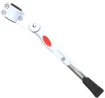 Bodenständer Verstellbarer Fahrradständer, Aluminium-Fahrradständer Auf Der Rückseite Für Fahrräder Mit 22 Bis 27 Zoll Fahrrad-Fußstütze