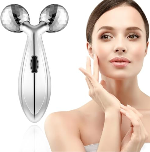 Masseur de visage 3D CATOR, rouleau de massage facial pour le lifting et le raffermissement du visage, relaxation musculaire anti-rides, rouleau de massage pour le visage et le corps