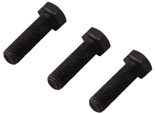 SECURA 3x Vis de lame (fil droite) compatible avec John Deere 1538HR Tracteur de pelouse