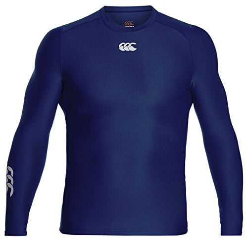 Canterbury Herren Oberteil Thermoreg Base Layer Langarm-Unterhemd, Navy, L, E546845-769-L