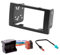 CARAV 11-046-23-7 2-DIN Marco de plástico para Radio Focus II, C-MAX 2005-2011; S-MAX, Fusion, Transit 2006-2011; Fiesta, Galaxy 2006-2008; Kuga 2008-2012