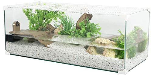 Zolux Acquario Tartaruga-AQUATERRARIUM per Tartaruga d'acqua 100 CM