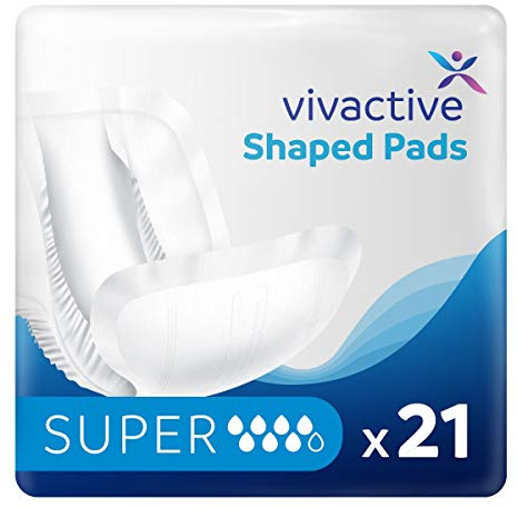 Vivactive Shaped Pads Super - (2900ml) 21 Pack