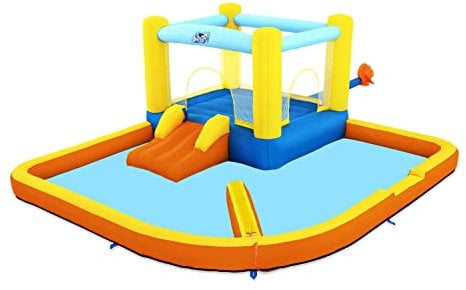 Bestway H2OGO Beach Bounce Water Park Kids Inflatable Bouncy Castle with Pool; Mini Water Park for Kids and Adults