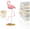 GmeDhc Flamingo Skulptur, Flamingo Ornamente, Harz Flamingo, Kreative Statuen Kreative Harz Flamingo Statue, für Auto Schreibtisch Büro Garten Balkon Hochzeit Deko