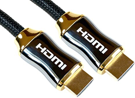RS PRO High-Speed HDMI-Kabel A HDMI Stecker B HDMI Stecker, 5 m, Schwarz