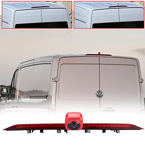 Berlingan Auto Drittes Dach Original-Bremslicht-Rückfahrkamera, Ersatz für VW Crafter 2017 MAN TGE ab 2017 modified brake light transport vehicle Bremsleuchte Bus