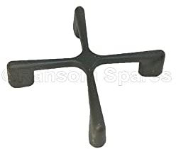 sparefixd Cast Iron Hob Pan Support to Fit Zanussi Oven