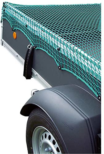 AWOTEX Anhängernetz 4,0 x 6,0 m I versch. Größen I Netz für Anhänger & Container I LKW & PKW Container-Netz mit 45 x 45 mm Maschenweite I 3 mm Dickes Abdecknetz für Anhänger & Container