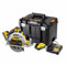 DeWALT Sega circolare a batteria DCS573H2T-QW, 18 V, 5 Ah, Ø 190 mm, sega circolare a batteria con batteria Powerstack