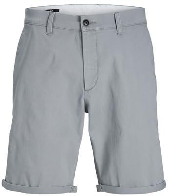JACK & JONES Herren JPSTDAVE JJCHINO Shorts, Ultimate Grey,S
