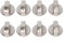 8 Pcs Gas Stove Control Knobs, Universal Gas Stove Knob Cooker Oven Hob Control Knobs Switch 6mm Silver