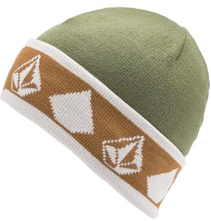 Volcom Puder Roll-Over-Snowboard-Mütze für Jungen, Ivy S5, Einheitsgröße