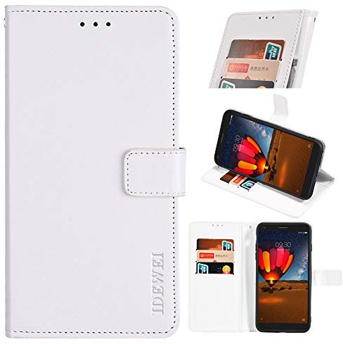 BellaCase Coque Vivo V29 5G Étui en Cuir Premium Vivo V29 5G [Emplacements pour Cartes] [Béquille] [Magnétique] Housse pour Smartphone Vivo V29 5G(Blanc)