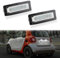 DUOMAICN Nummernschildbeleuchtung, 2 Stück, CANbus 18 SMD, fehlerfrei Kennzeichenbeleuchtung, (kompatibel mit) Compatible with Benz S-mart F-ortwo Coupe Cabrio W450 W451 W453