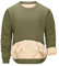 Svanco Felpa in Pile Invernale Uomo Felpa Termica Senza Cappuccio Maglia Collo Rotondo Pesante Pullover Caldo da Lavoro Casual