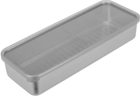 TOPBATHY Edelstahl Aufbewahrungsbox Frischhaltedose Bpa-frei Für Kühlschrank Bacon Lebensmittel Große Kapazität