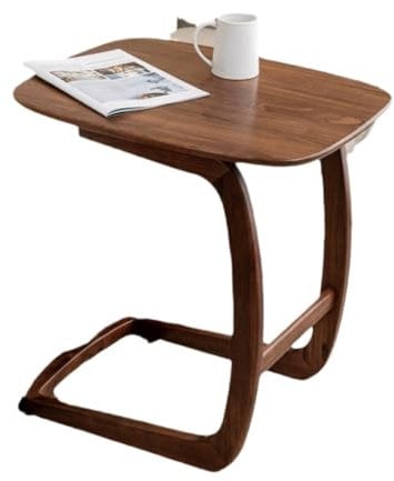 HIARAN Teekanne, Kleiner Couchtisch, schwarzer Nussbaum, Sofa-Beistelltisch, Wohnzimmer, Balkon, Nachttisch, Esche, beweglicher Beistelltisch, Teekanne (Farbe: E) Lucky Star