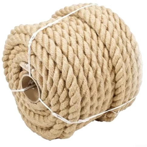 Multipurpose Jute Rope for Bundleing, Crafts, and Decoration, 10m Length