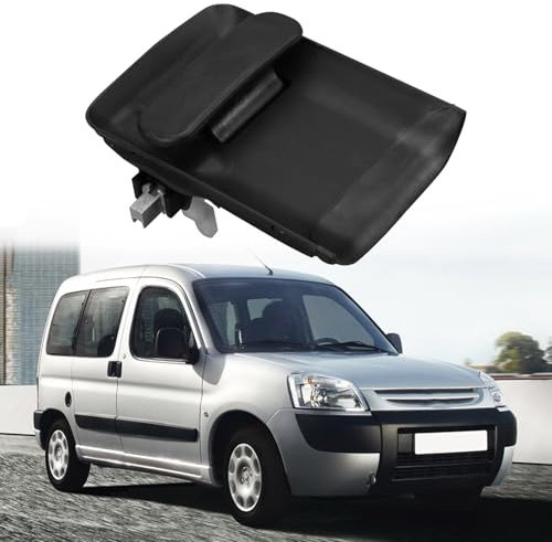 Maneta de Puerta Lateral Exterior Compatible con Citroen Berlingo First Generation M49 1996-2008 Peugeot Partner/Grand Raid/Ranch 1996-2008, Puerta Lateral Corredera Derecha (Lado Pasajero) 9101P8