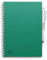 MOYU Erasable Notebook A5 - Forest Green - Premium Cover - Multifunctional Pages - Includes Erasable Pen, Cloth, and Pen Holder