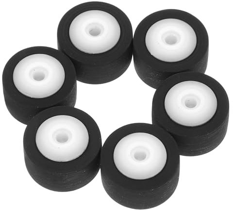 Generic 6pcs Tape Pinch Wheel for Radio Tape Recorder Audio Cassette Machine Repair