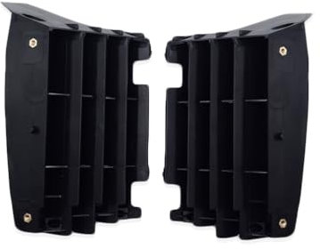 Motorcycle Radiator Guard Motorcycle Plastic Radiator Louvers Cooler Motocross Oil Cooling Guard Grill Protector For Ya&maha For YZ250F 2010-2013