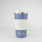 cribstar Personalised Engraved Insulated Travel Mug | Stainless Steel Tumbler | Double-Walled Tea/Coffee Cup | Leak-Proof & Reusable | Keeps Drinks Hot 12h / Cold 24h | Thermal Mug (Whale Blue, 510ml)