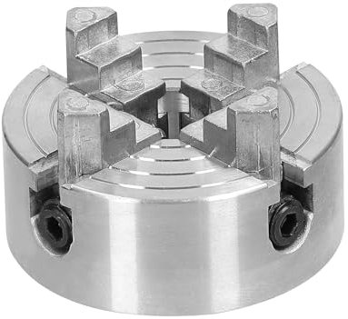 BRRNOO Lathe Chuck, Madera DE Torno con Torno Chuck 3 JAWS/4 MANUAL MANUAL DE CENTRADO AGOTO METAL METALLO PARCHO PARA MÁCHOR (3 Jaws-5 mm)