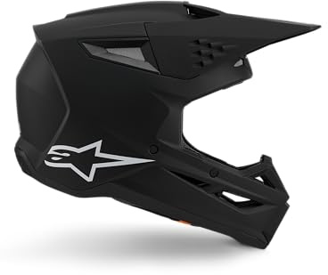 Alpinestars S-M3 Motocross Helm, schwarz matt, 2XL (63/64)