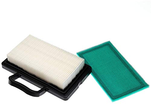 vhbw 1x Vorfilter, 1x Luftfilter Ersatz für Briggs & Stratton 4209, 4223, 273638S, 499486S, 499486, 4233 für Rasentraktor - 2-tlg. Filter-Set