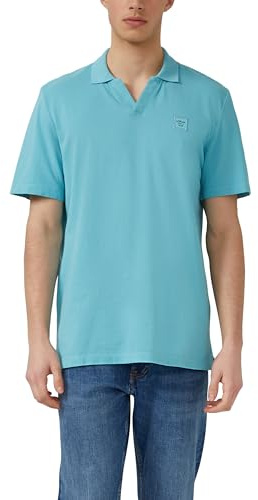 s.Oliver Poloshirt aus Baumwoll-Piqué mit Garment Dye