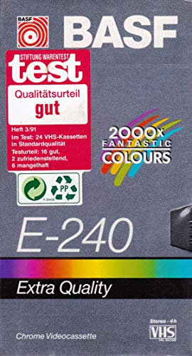 BASF E 240 EQ Video Kassette - 1 Stück