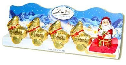 Lindt Lindt Weihnachtsmann Schlitten Schokoladenneuheit