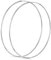 Amberta® 925 Sterling Silber Edle Ringe Mit Geschlossener Ring – Kleine Runde Kreolen Ohrringe - Durchmesser: 20 30 40 60 75 (70)