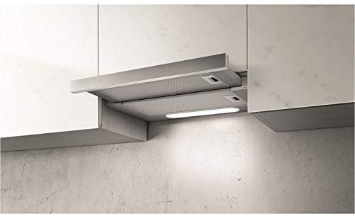 Elica ELITE14 LUX GRIX/A/60 Incassato Argento, Acciaio inossidabile 304 m³/h