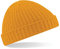 Beechfield Beanie-Mütze Unisex Retro-Fischer-Design, gelb, B460