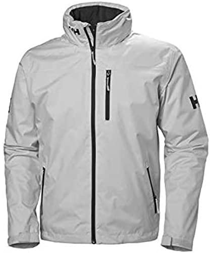 Helly Hansen Crew Hooded Midlayer Jacke, grau, S, 33874