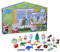 Peppa Pig Peppa's Kids Adventskalender, enthält 24 Überraschungsspielzeug, 4 Urlaubs-Peppa Pig Familienfiguren, ab 3 Jahren